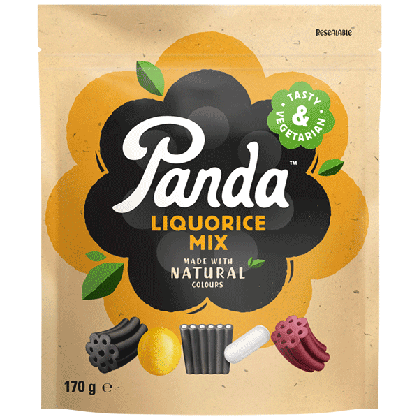 Liquorice Mix 170g Panda